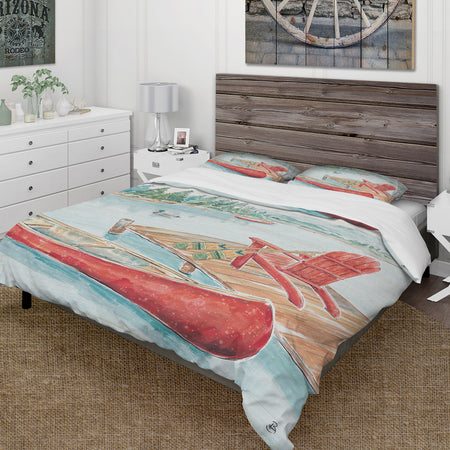 Lake Moments IV - Cottage Duvet Cover Set