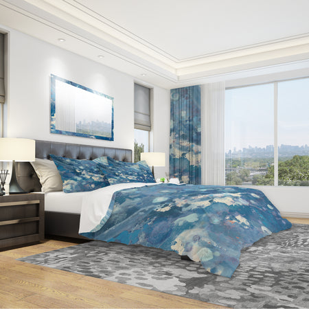 Water III - Geometric Duvet Cover Set