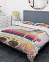 Paris Style II Gold and Black Tres Chic - Glam Duvet Cover Set