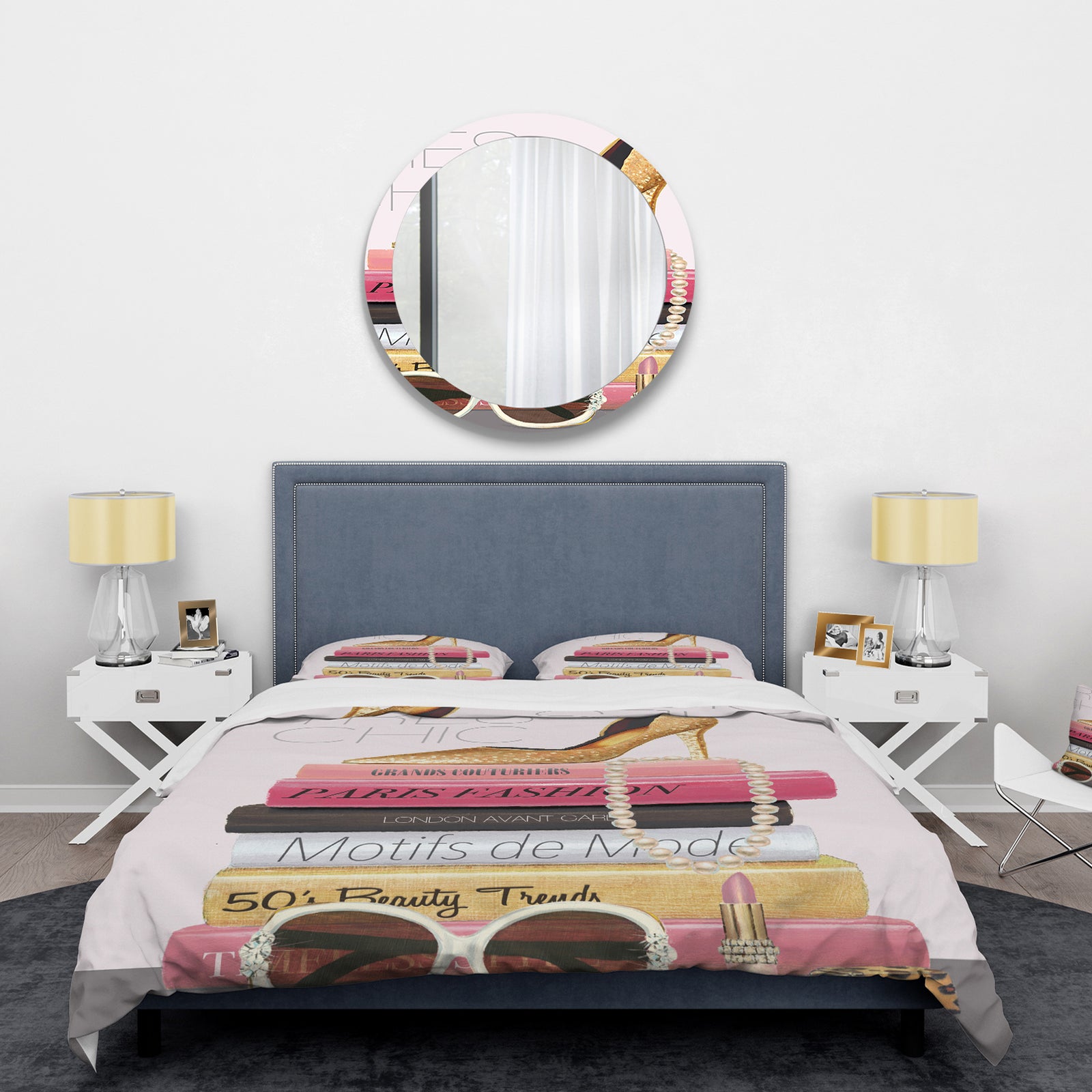 Paris Style II Gold and Black Tres Chic - Glam Duvet Cover Set