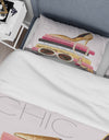 Paris Style II Gold and Black Tres Chic - Glam Duvet Cover Set