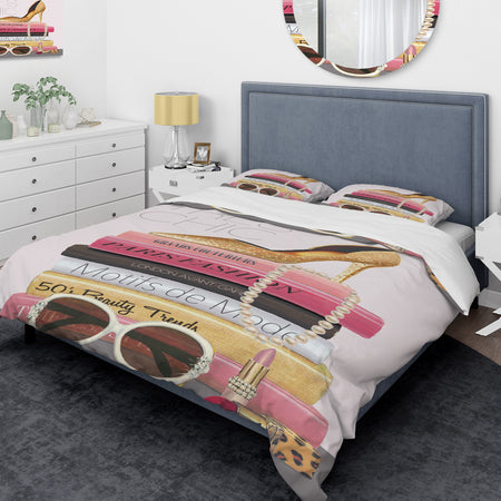 Paris Style II Gold and Black Tres Chic - Glam Duvet Cover Set