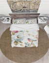 Beautiful Bird Romance I - Cottage Duvet Cover Set