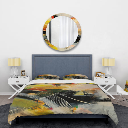 End of the Orange Rainbow I - Glam Duvet Cover Set
