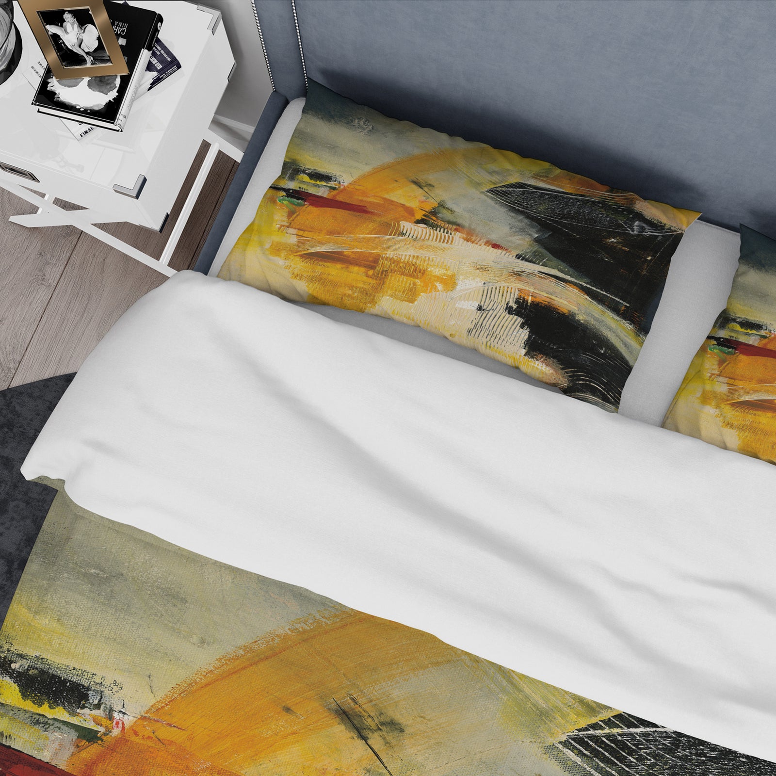 End of the Orange Rainbow II - Glam Duvet Cover Set