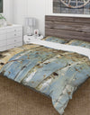 White Birch Forest I - Farmhouse Duvet Cover Set