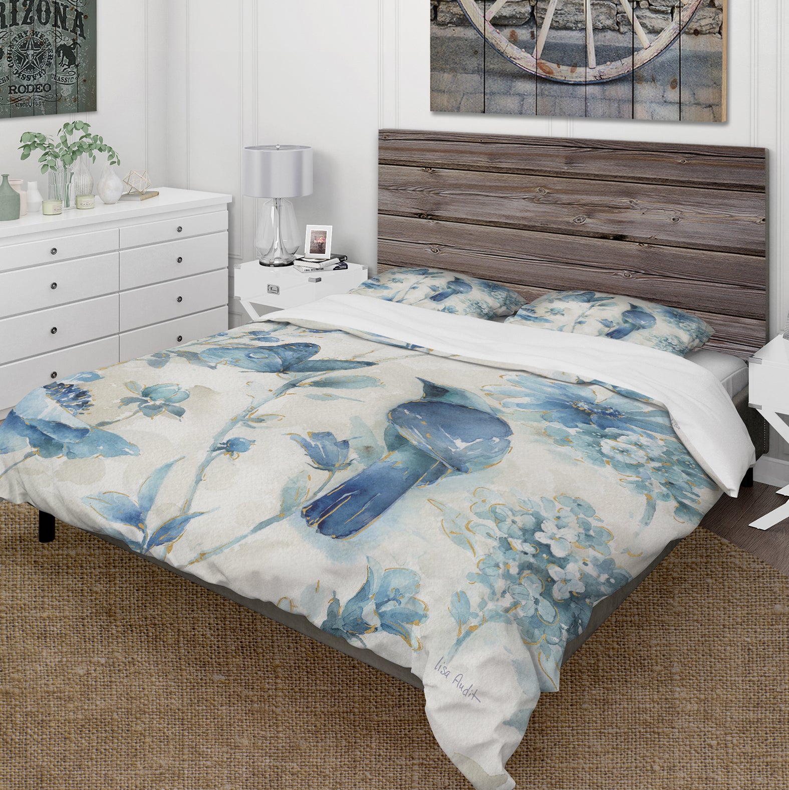 Indigold Bird Cottage Family I - Cottage Duvet Cover Set