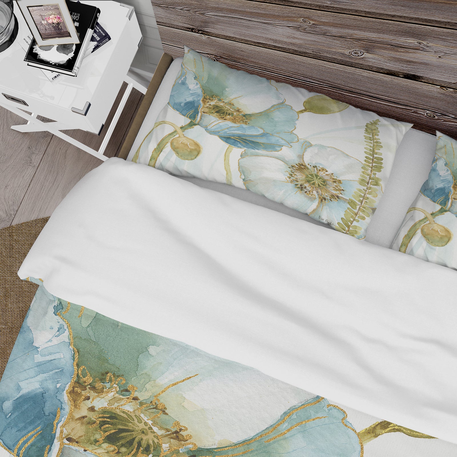 My Greenhouse Cottage Flowers III - Cottage Duvet Cover Set