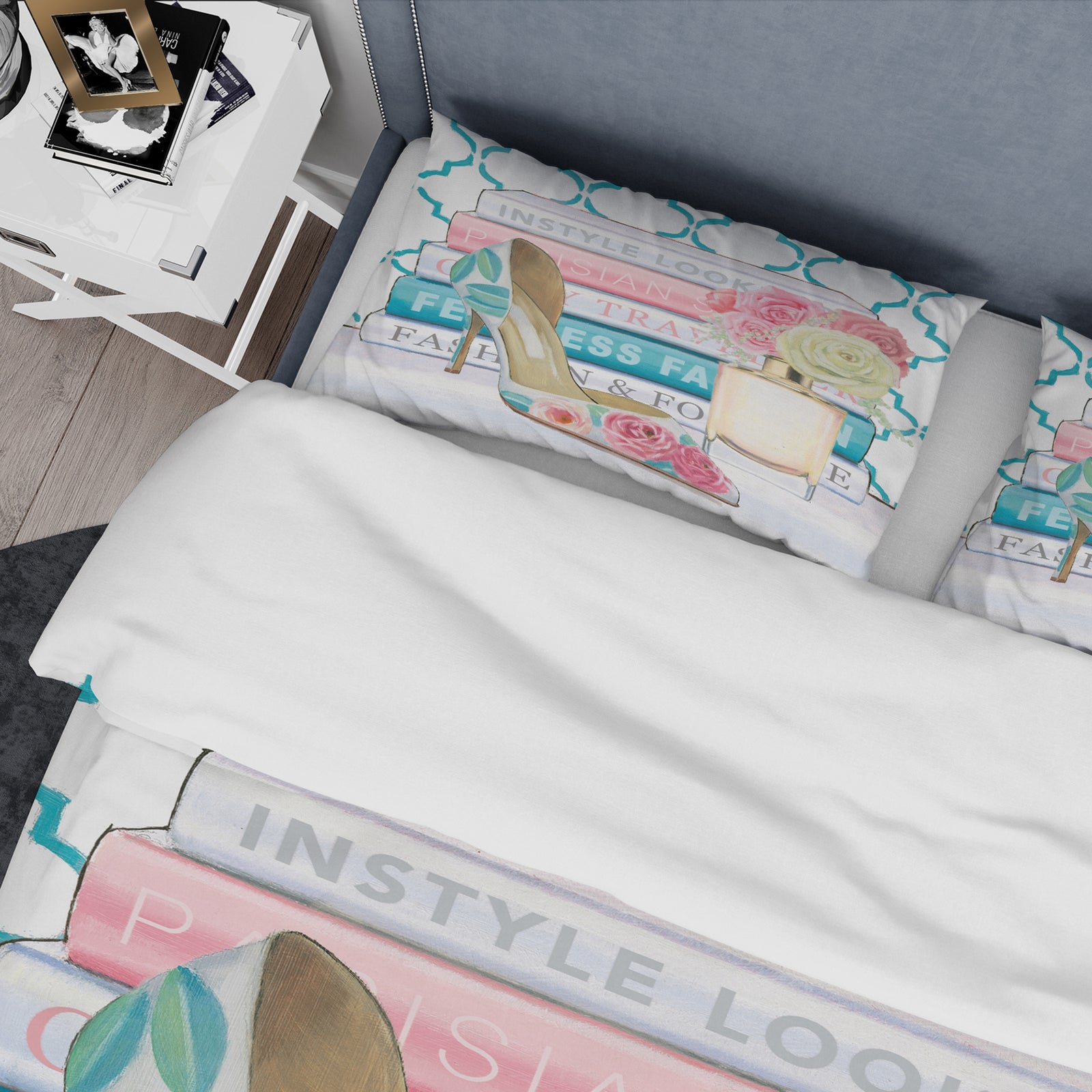 Pink Fashion high heels II - Glam Duvet Cover Set