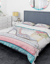 Pink Fashion high heels III - Glam Duvet Cover Set