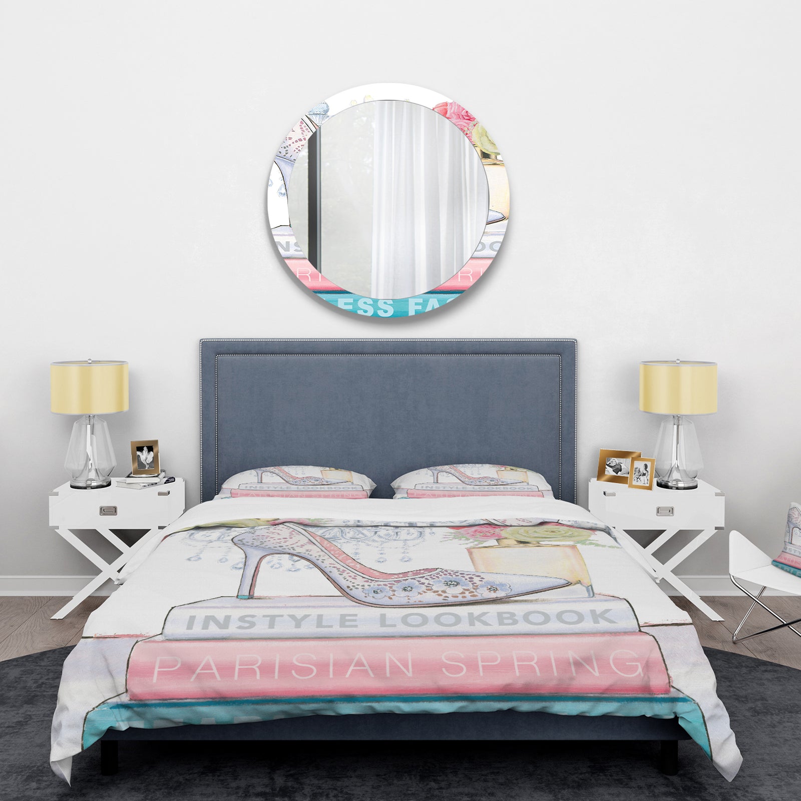 Pink Fashion high heels III - Glam Duvet Cover Set