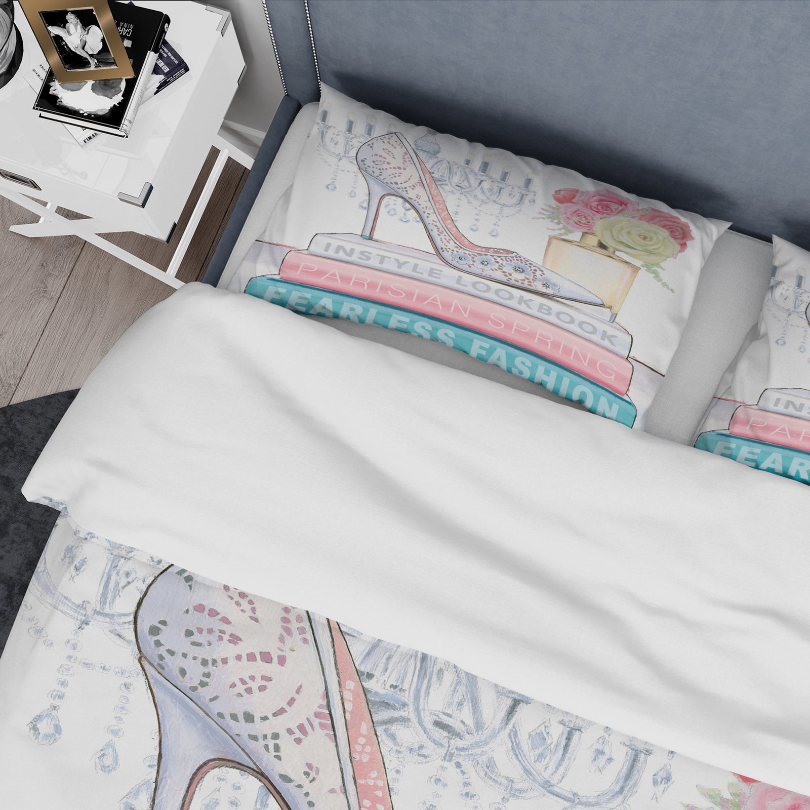 Pink Fashion high heels III - Glam Duvet Cover Set