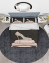 Pink Fashion & Glam high heels I - Glam Duvet Cover Set