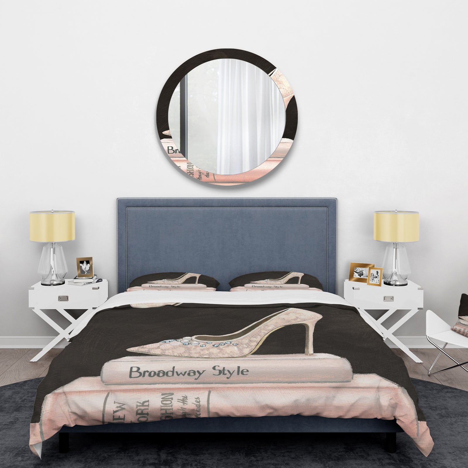 Pink Fashion & Glam high heels II - Glam Duvet Cover Set