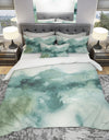 Lost into the Blue - Geometric Duvet Cover Set