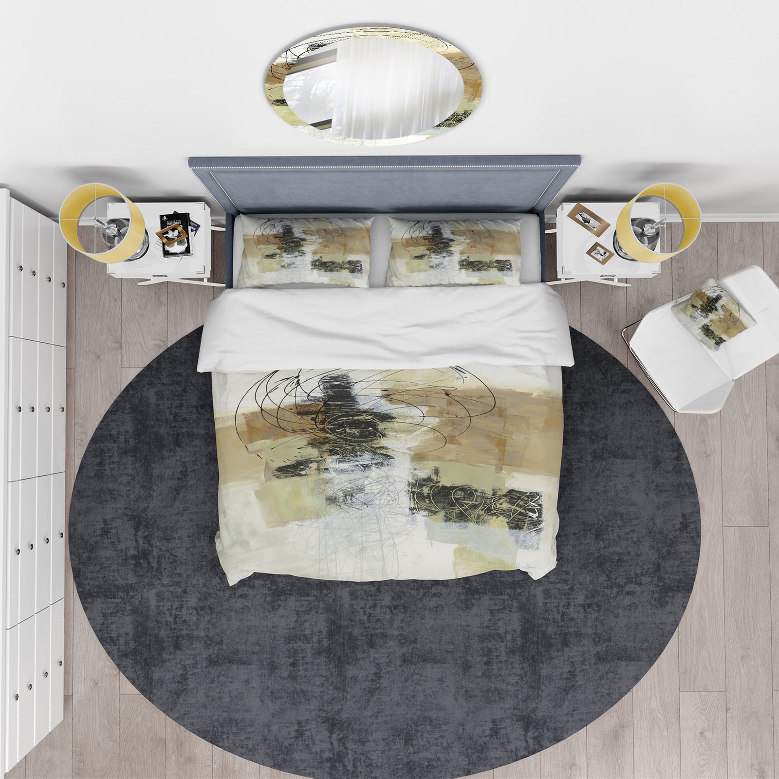 Glam Cream Dream I - Glam Duvet Cover Set