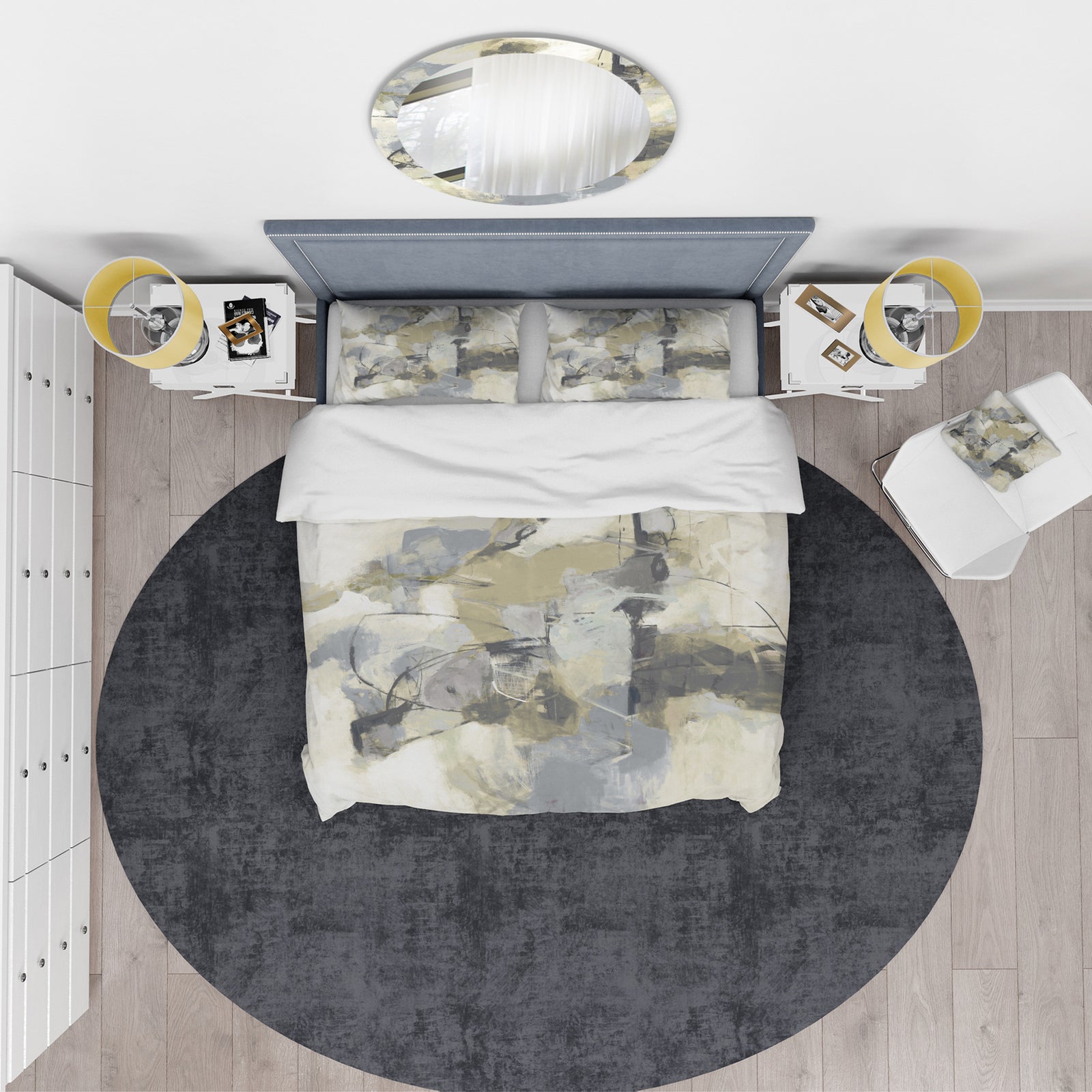 Glam Cream Dream III - Glam Duvet Cover Set