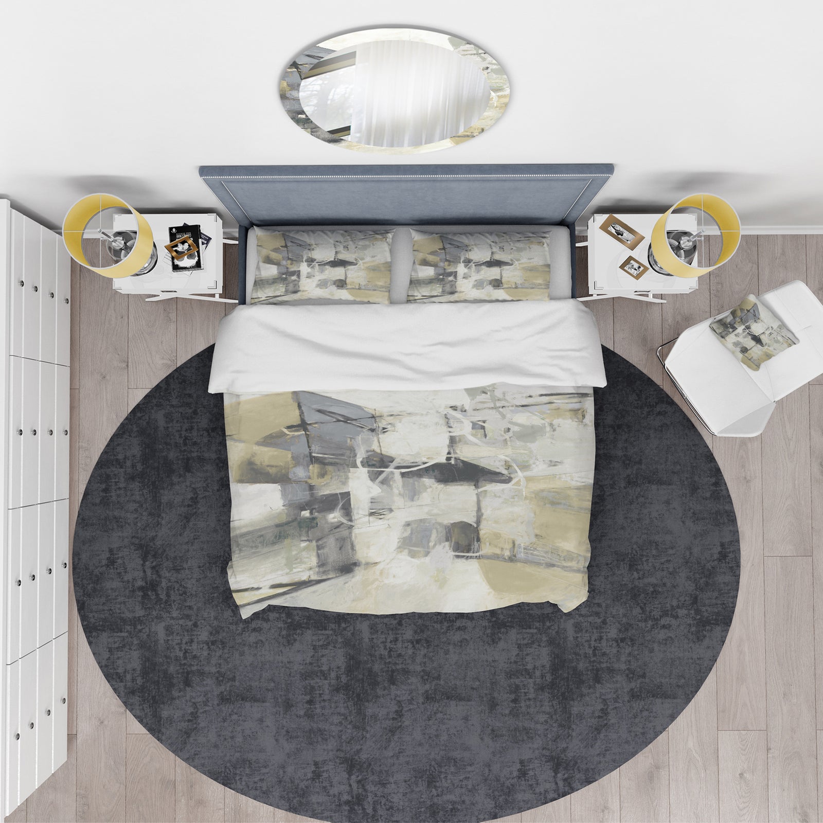Glam Cream Dream IV - Glam Duvet Cover Set