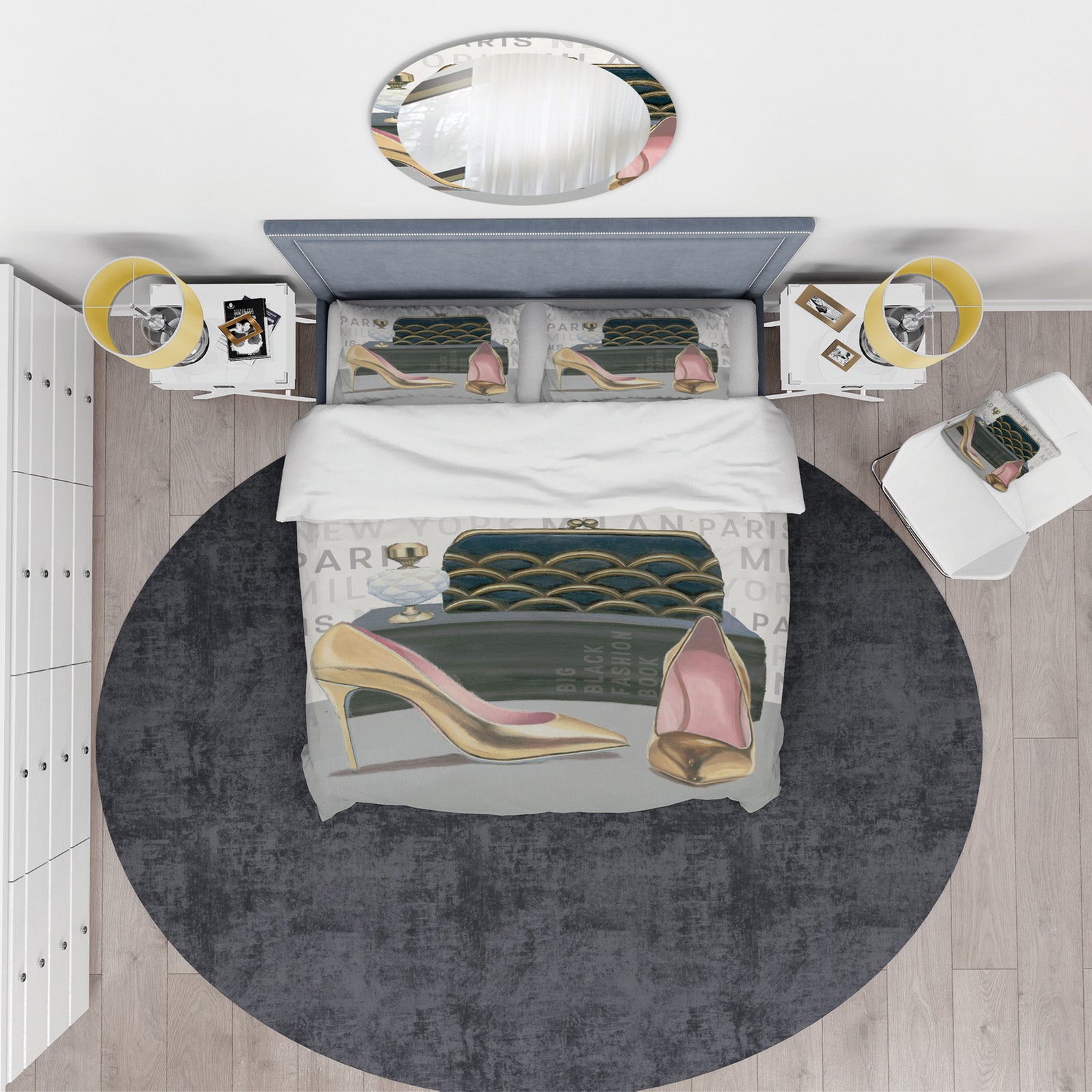 Glam fashion High Heels IV - Glam Duvet Cover Set