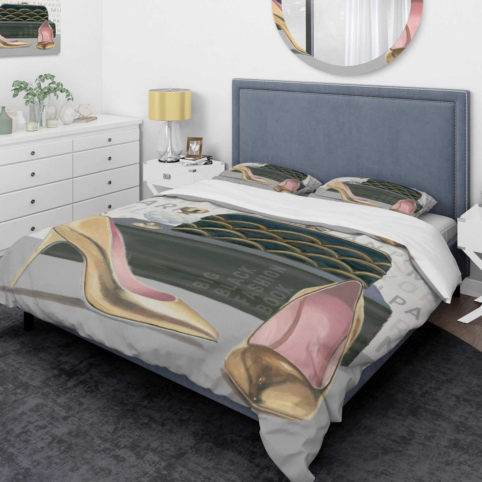 Glam fashion High Heels IV - Glam Duvet Cover Set