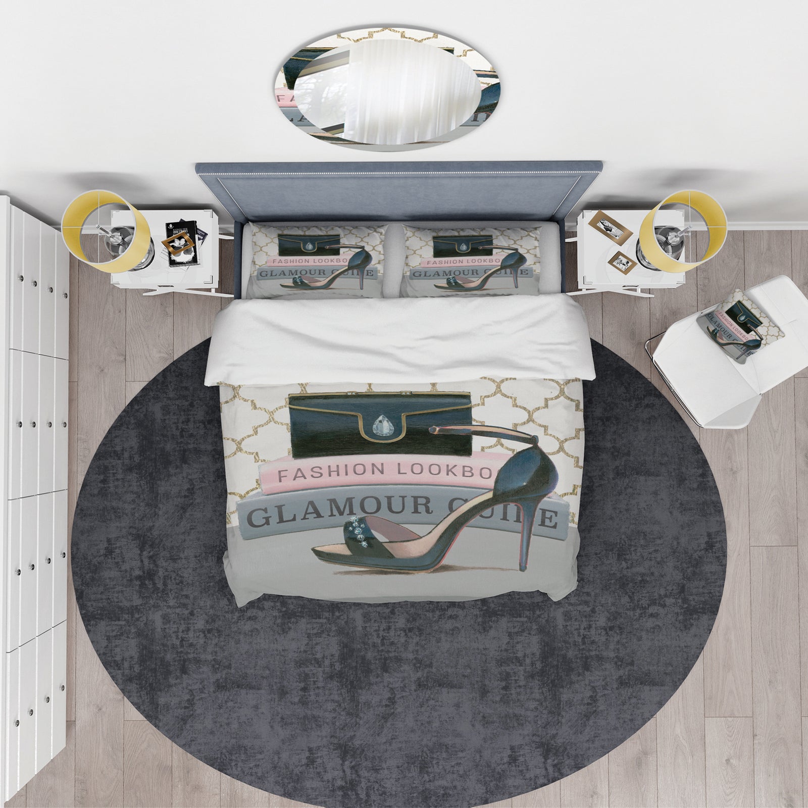 Glam fashion High Heels VI - Glam Duvet Cover Set