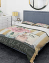 Glam & Fashion Parfum Boudoir III - Glam Duvet Cover Set