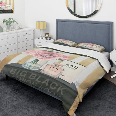 Glam & Fashion Parfum Boudoir III - Glam Duvet Cover Set