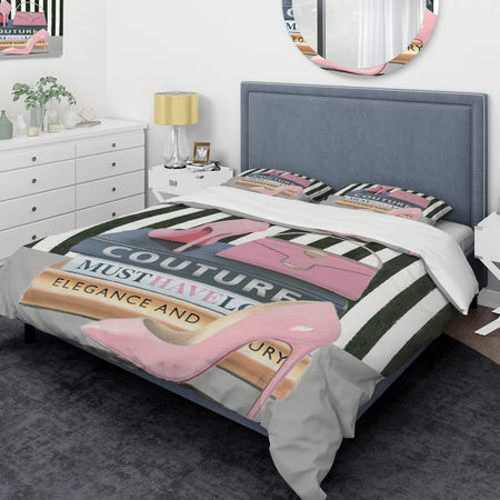 Glam fashion High Heels VII - Glam Duvet Cover Set