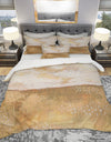 Amber Modern Horizon - Geometric Duvet Cover Set