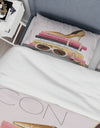 Paris Glamourous Gold Style III - Glam/Teenage Duvet Cover Set