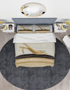 Gold Fashion High Hells I - Glam Duvet Cover Set