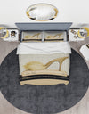 Gold Fashion High Hells II - Glam Duvet Cover Set