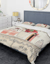 Roses, Fragrance and Glamorous Belle Parfum - Glam Duvet Cover Set