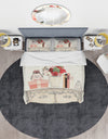 Roses, Fragrance and Glamorous Belle Parfum - Glam Duvet Cover Set