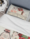 Roses, Fragrance and Glamorous Belle Parfum - Glam Duvet Cover Set