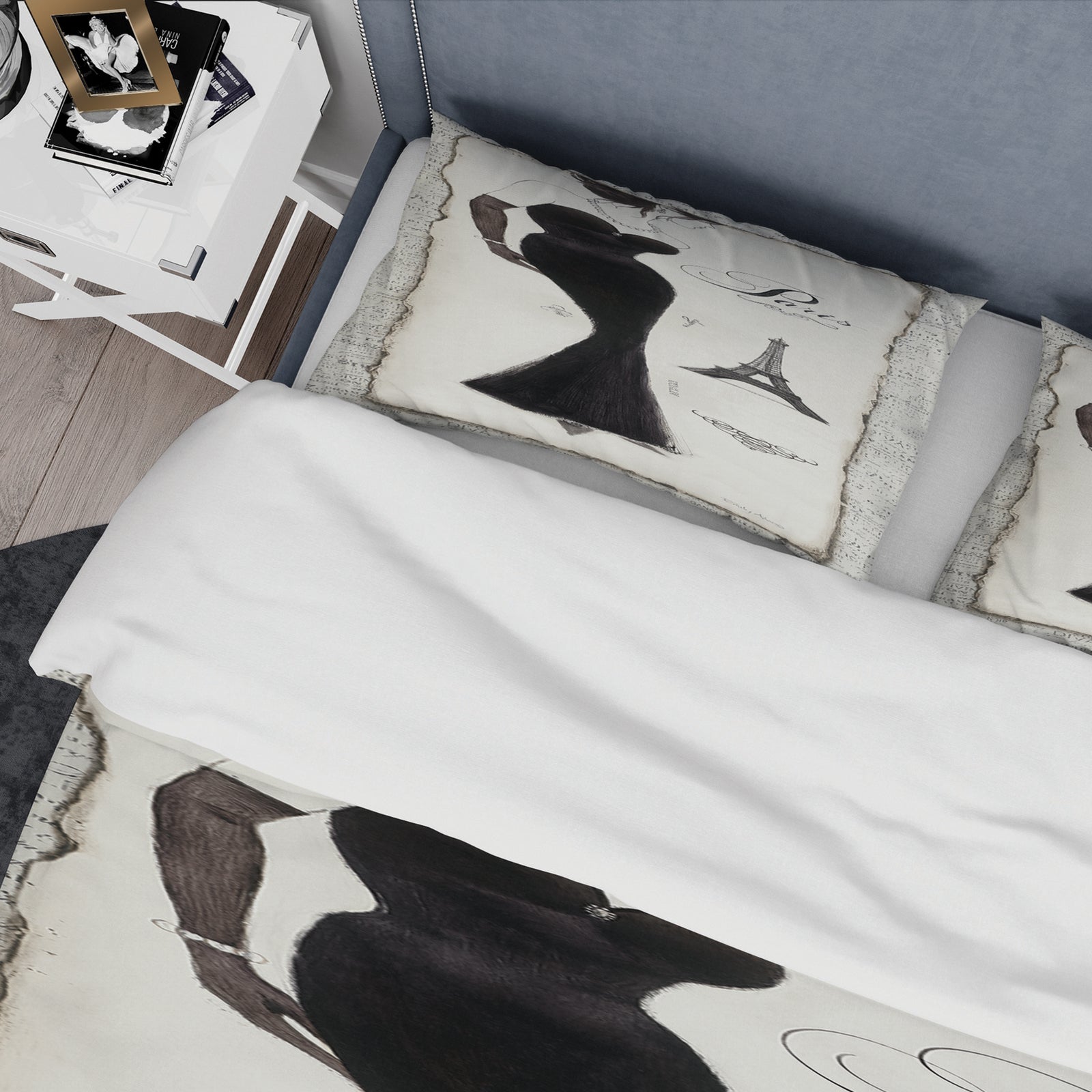 Elegance Glam Paris Diva I - Glam Duvet Cover Set