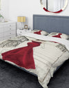 Elegance Glam Paris Diva III - Glam Duvet Cover Set