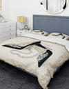 Glamorous Black Diamond Stiletto I - Glam Duvet Cover Set