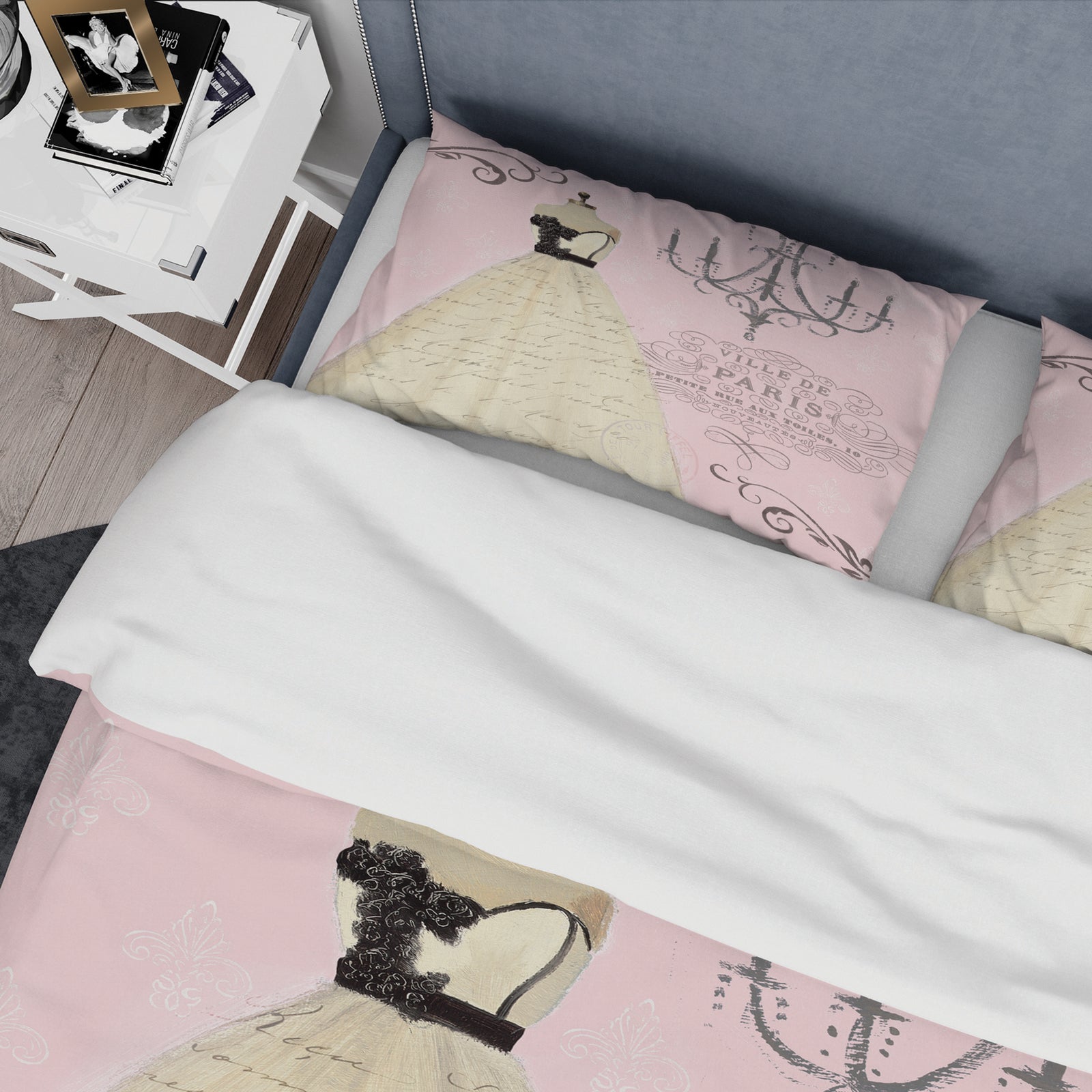 French chandeliers Couture II - Glam Duvet Cover Set