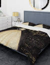 French chandeliers Couture III - Glam Duvet Cover Set