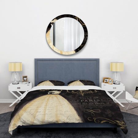 French chandeliers Couture III - Glam Duvet Cover Set
