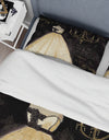 French chandeliers Couture III - Glam Duvet Cover Set