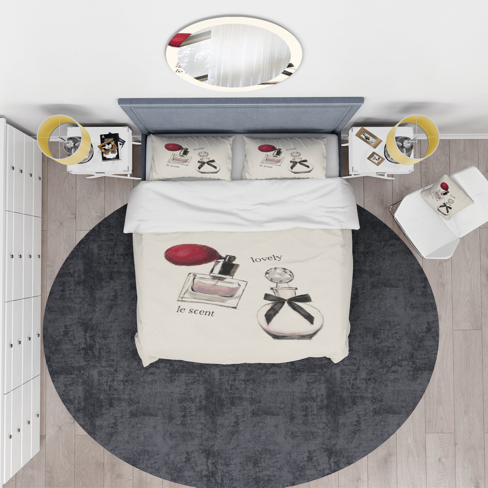 Lovely Glamorous Parfum - Glam Duvet Cover Set