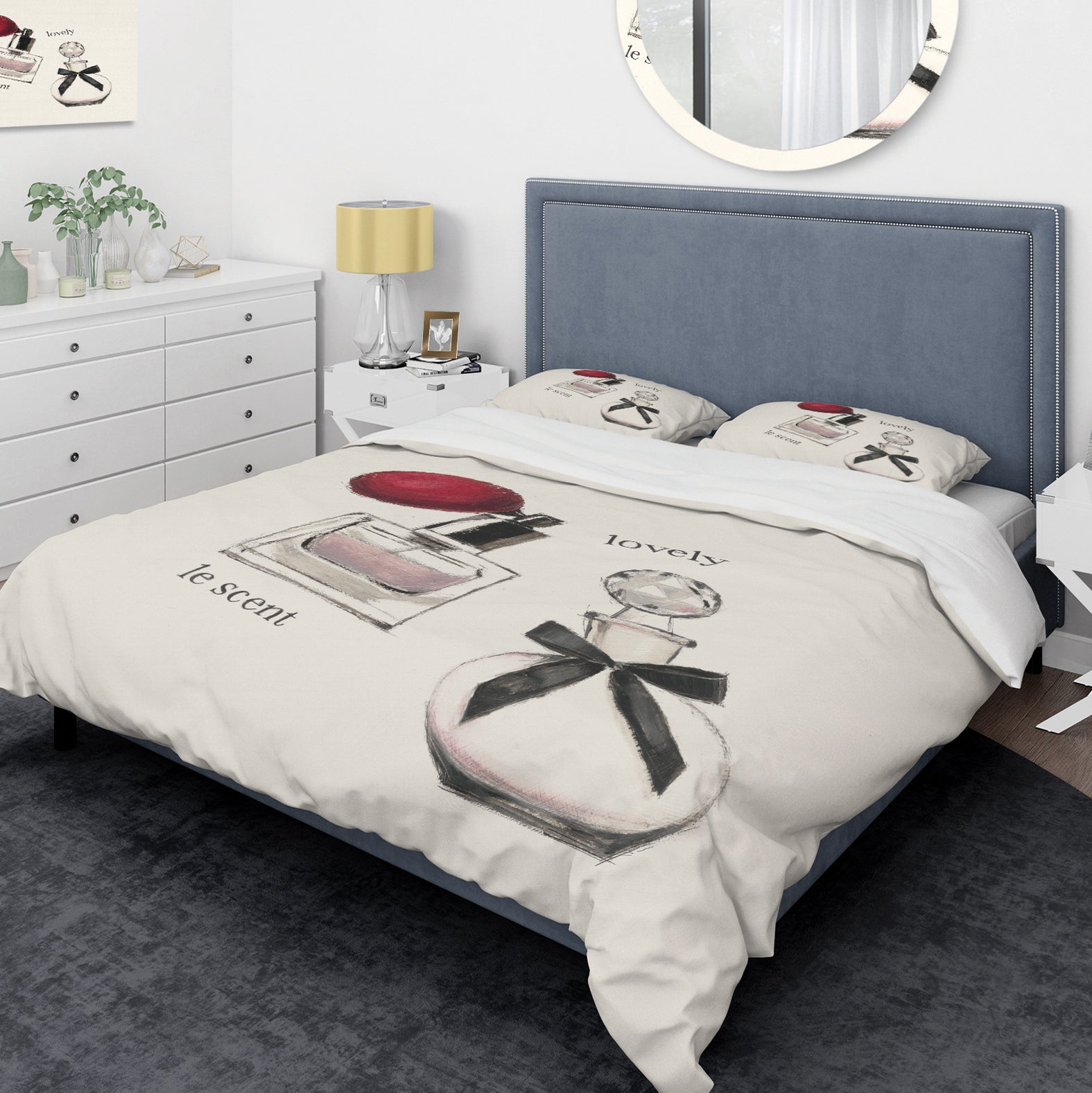 Lovely Glamorous Parfum - Glam Duvet Cover Set