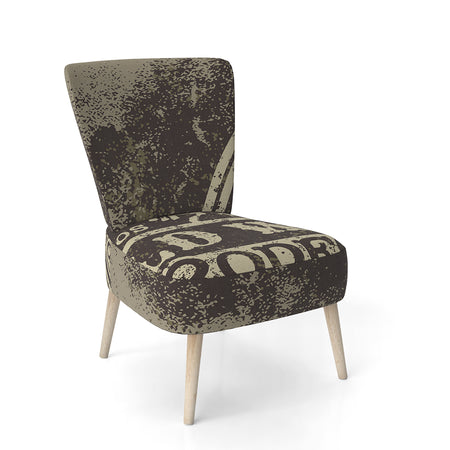 Wild West Rodeo - Upholstered Farmhouse Contemporary Accent Chair