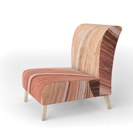Wave Canyon - Upholstered Modern Accent Chair
