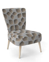 Abstract Pattern - Upholstered Scandinavian Accent Chair