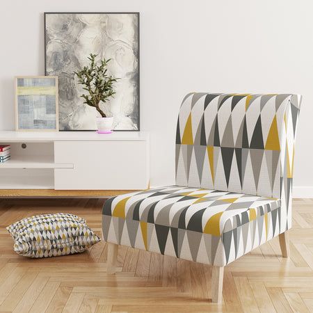 Diamond Retro VIII - Upholstered Mid-Century Accent Chair