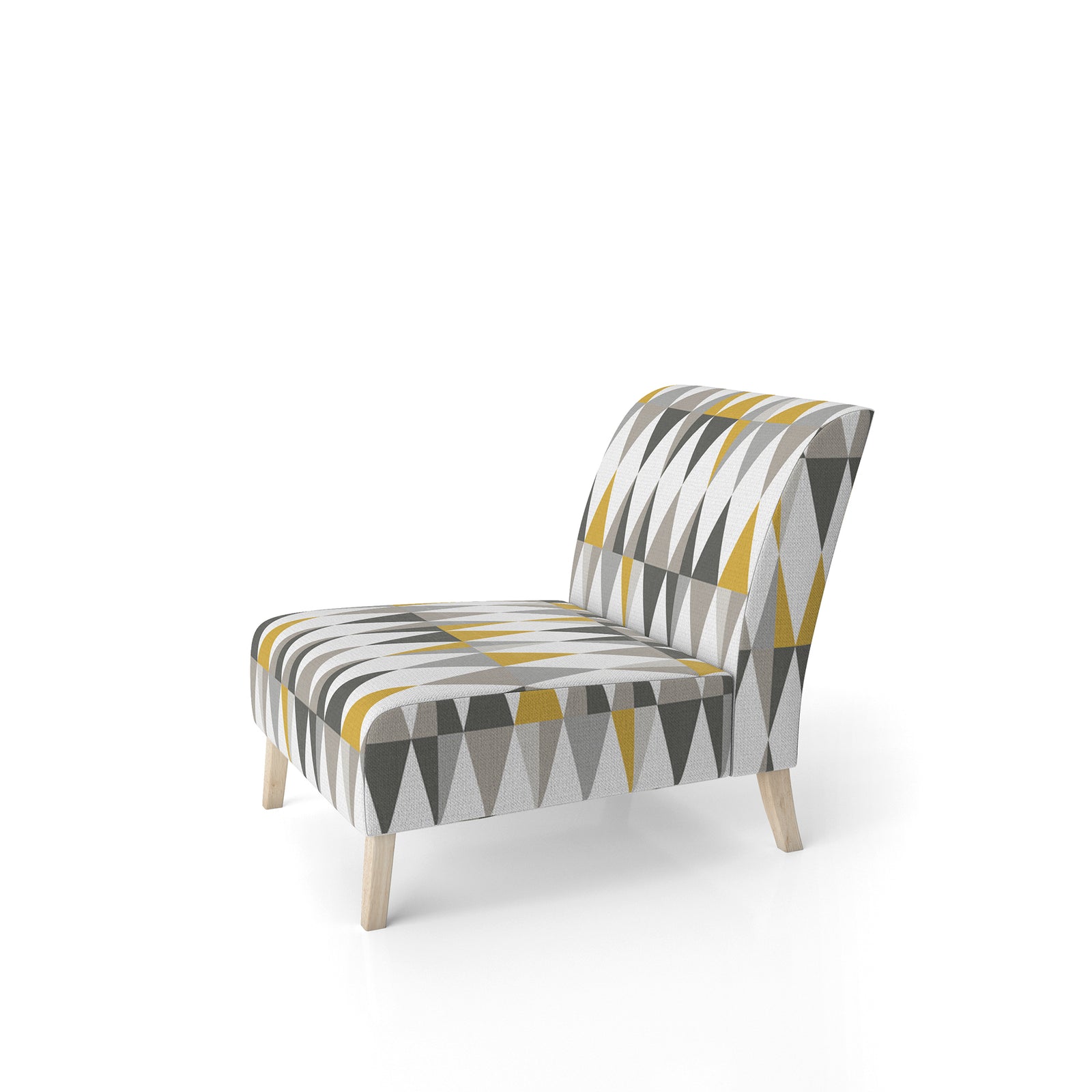Diamond Retro VIII - Upholstered Mid-Century Accent Chair