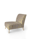 Golden Marble Design III - Upholstered Mid-Century Accent Chair